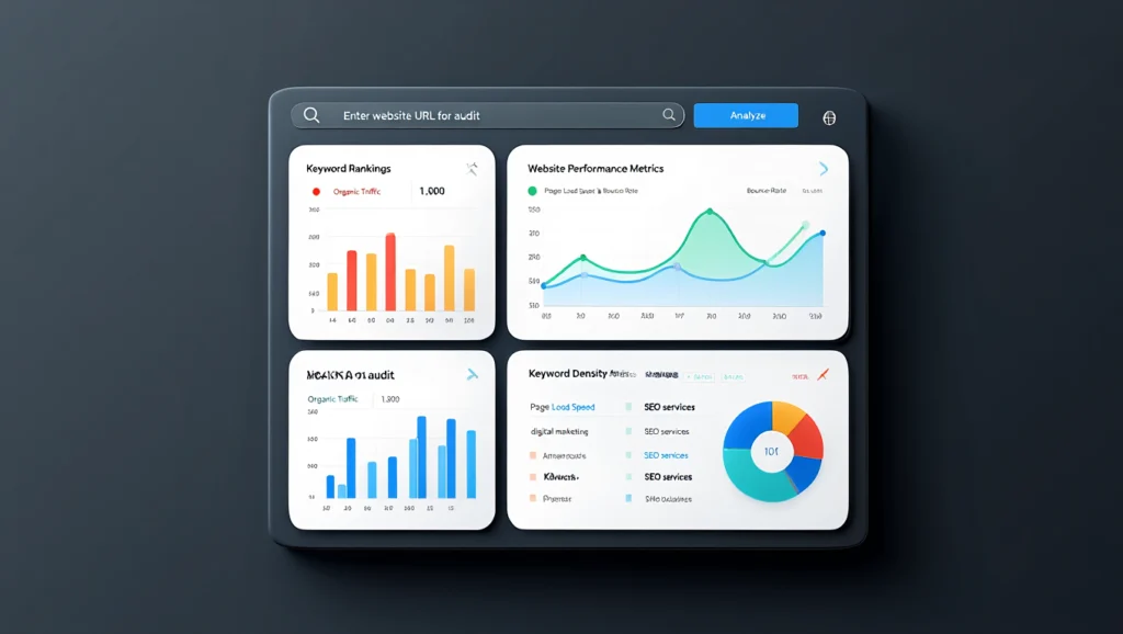 Ejemplo de estadísticas SEO que puede ver en herramientas como Google Analytics