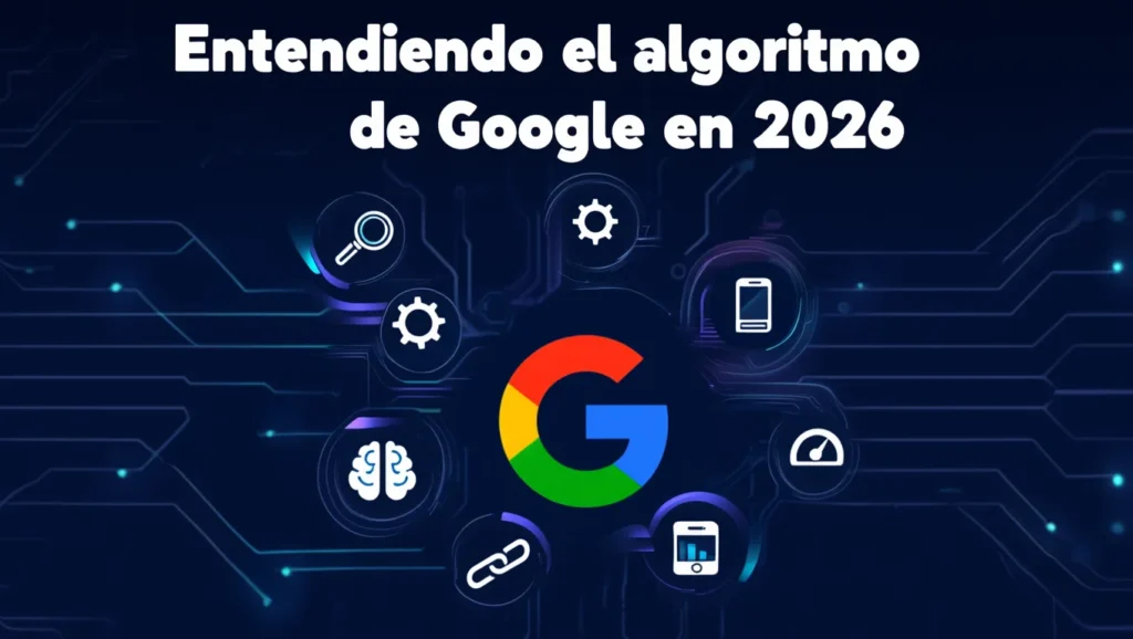 entendiendo el algoritmo de google en 2026