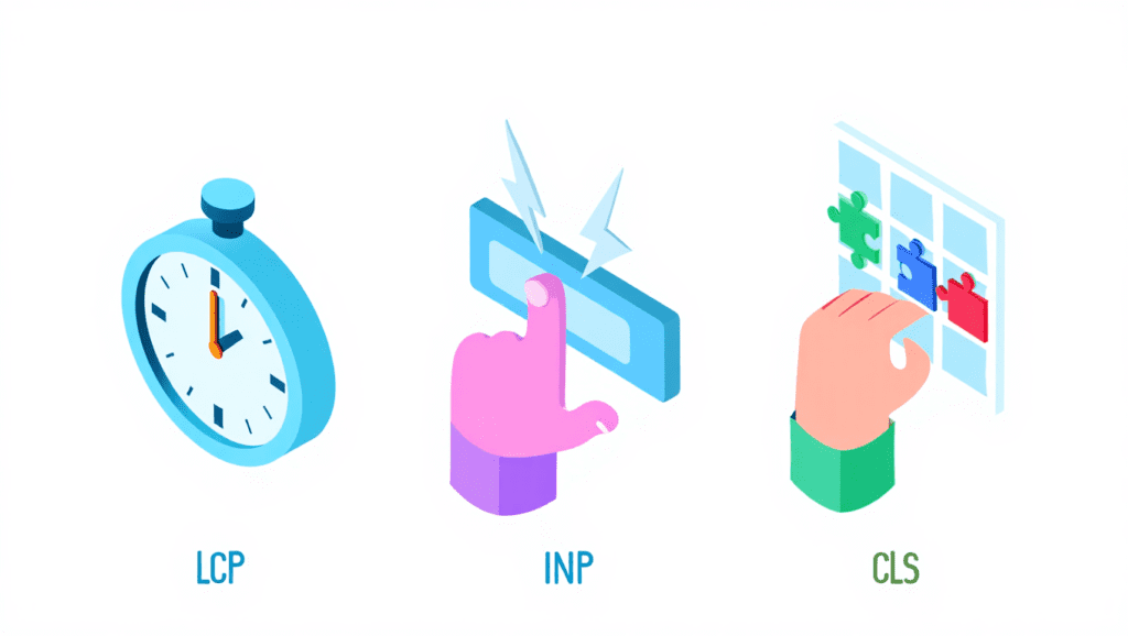 LCP, INP, CLS