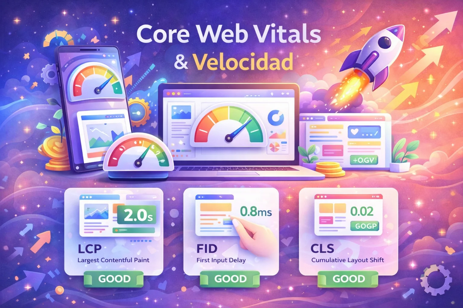 Core Web Vitals y velocidad: cómo optimizar sin ser desarrolladora